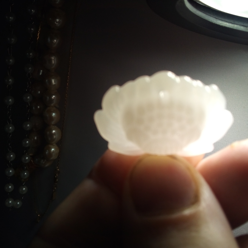Stone jewelry Chinese Japanese lotus